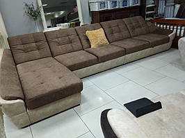 Диван кутовий Спейс (Техас) 2+2 Віко коричневий муар