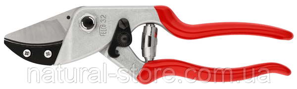 Секатор садовий FELCO 32 - Фелко 32 з ковадлом для обрізки гілок дерев, кущів, живців (якісний)