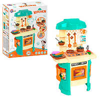 Детская кухня с подсветкой, звуковыми эффектами и холодным паром, игровой набор кухня для ребенка, ТехноК 5637