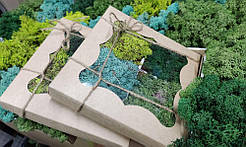 Стабілізований мох ягель з Норвегії – набір 4 кольори (подарункова упаковка, вага ~179 г).