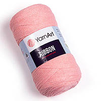 Yarnart RIBBON (Рибон) №767 персик (Пряжа полухлопок, нитки для вязания)