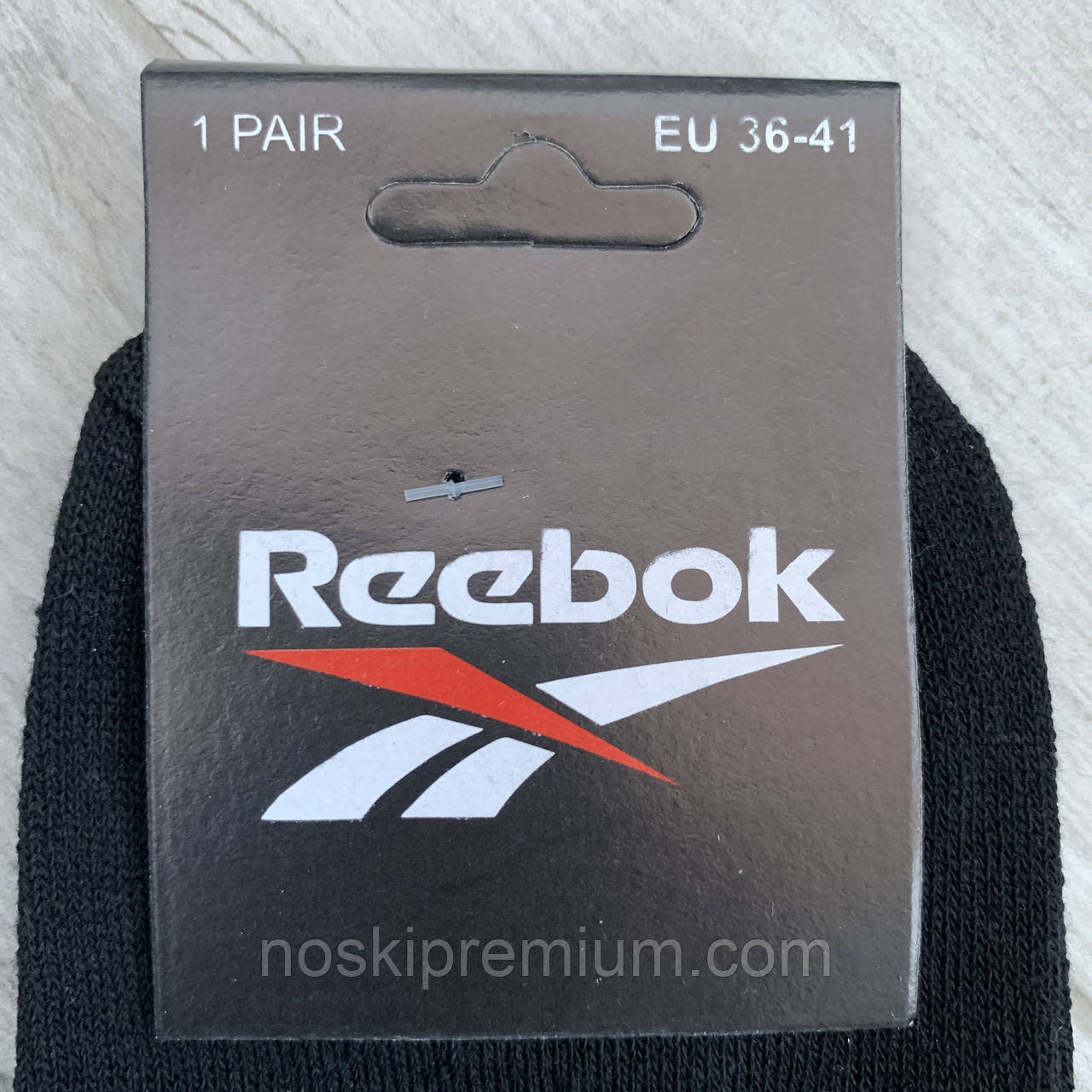 Носки женские спортивные демисезонные хлопок Reebok, размер 36-41, ассорти, средние, 05200 - фото 3 - id-p227106403