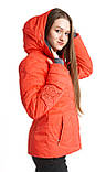 Жіноча зимова куртка оригінальна Running river термокуртка гірськолижна тепла на зиму з мембраною червона, фото 4