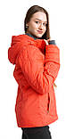 Жіноча зимова куртка оригінальна Running river термокуртка гірськолижна тепла на зиму з мембраною червона, фото 6