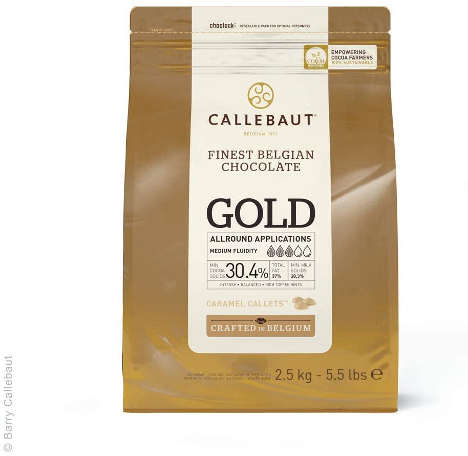 Barry Callebaut GOLD шоколад зі смаком карамелі 2500г.