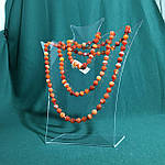 Намисто изнатурального Мадагаскарського агата 120см