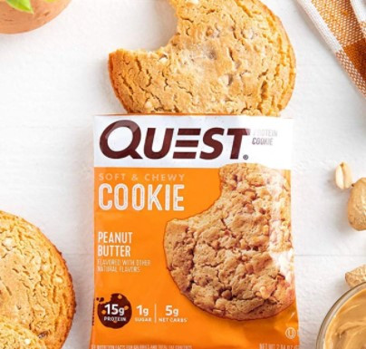 Протеїнове печиво Quest Protein Cookie 59 р peanut butter