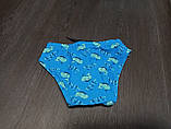 Плавки для купання для хлопчика на 1-2 років Кит сині, фото 2