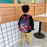 Рюкзак дитячий для хлопчика Тачки 3-5 років, фото 3