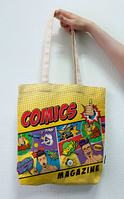 Экосумка из двунитки "Comics Magazine"