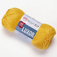 YarnArt LUXOR (Луксор) № 1204 желтый (Пряжа хлопок, нитки для вязания)