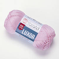 YarnArt LUXOR (Луксор) № 1208 светло-розовый (Пряжа хлопок, нитки для вязания)