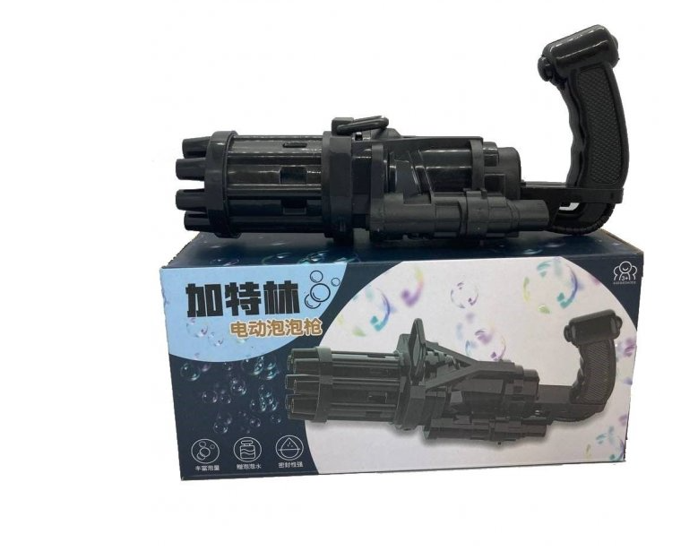 Кулемет із мильних бульбашок Мініган GATLING WJ950 / 7934