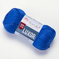YarnArt LUXOR (Луксор) № 1214 ярко-синий (Пряжа хлопок, нитки для вязания)