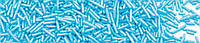 Присыпка кондитерская (сахарная) «Вермишель» длинная голубой | пакет 8г