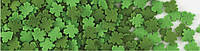 Пасхальная сахарная посыпка «Кленовые листья» фигурная зеленая | банка 70г