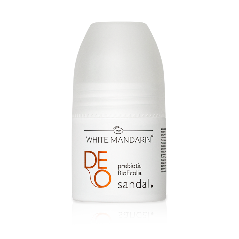 Натуральний дезодорант DEO Sandal White Mandarin Заспокоює, тонізує. 50 мл