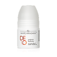 Натуральний дезодорант DEO Sandal White Mandarin Заспокоює, тонізує. 50 мл