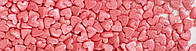 Посыпка сахарная (пасхальная) «Перламутровые сердечки» фигурная розовая | пакет 4г