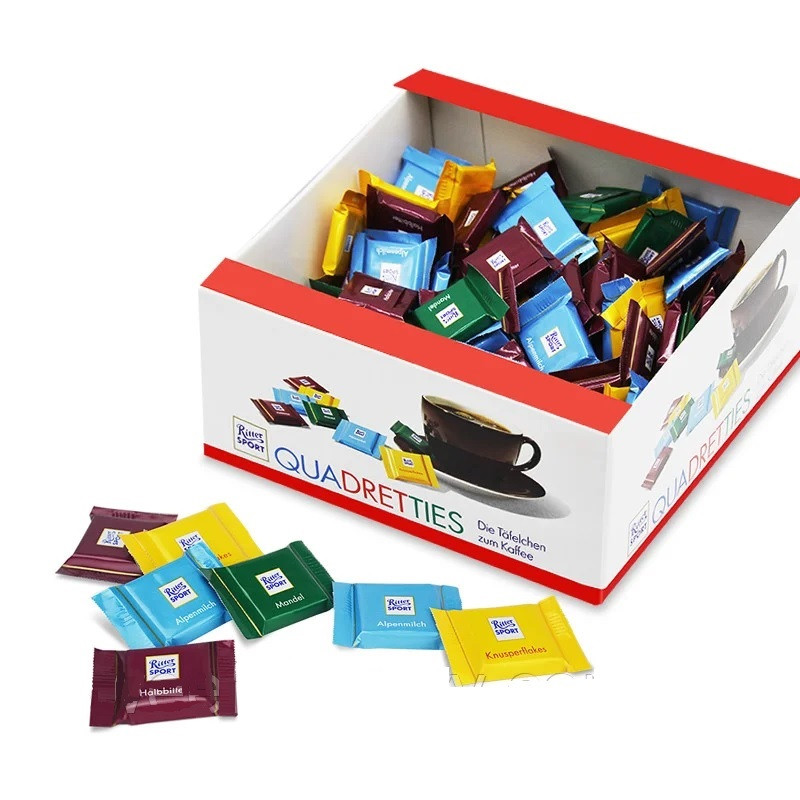 Шоколад Асорті Ріттер Спорт Ritter Sport Assorted Ящик 1 кг Німеччина