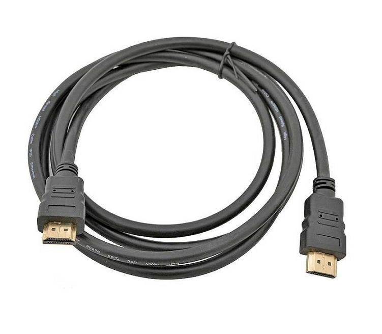 Кабель HDMI - HDMI v1.4 1,5-2м в ассортименте Оригинал б/у - фото 1 - id-p1584373608