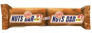 Протеїновий батончик Power Pro Nuts Bar 100% sugar free 70 g Хіт