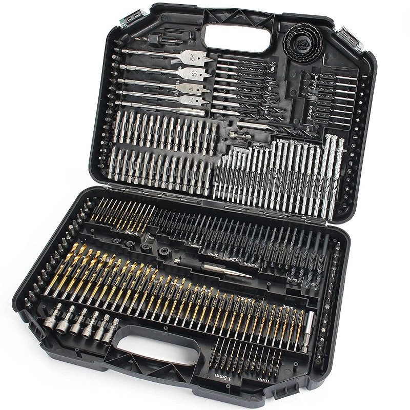 Набір інструментів, сверла ANJI DEPOT Drill Set 8054 у чемодані, 246 шт., фото 1