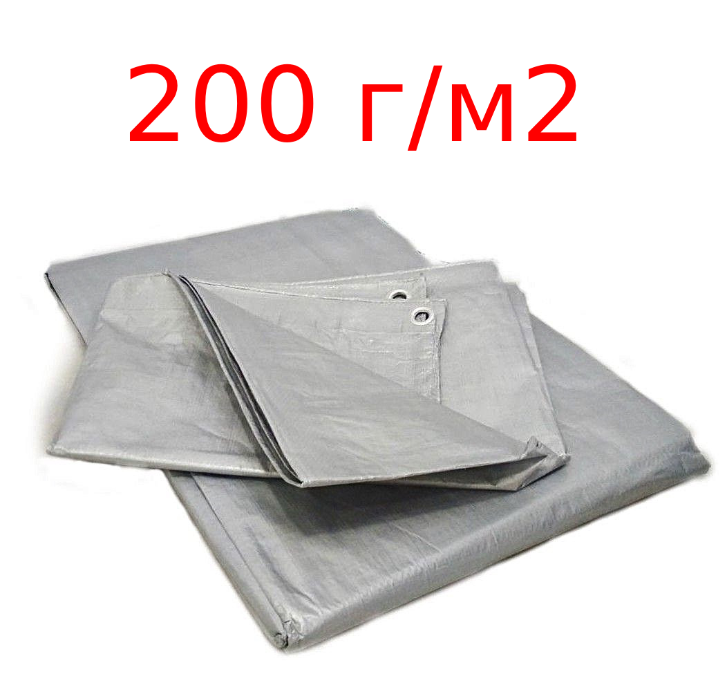 Тент вологостійкий 4х6 м. 200g\m2. Від дощу, снігу, вітру, сонця., фото 1