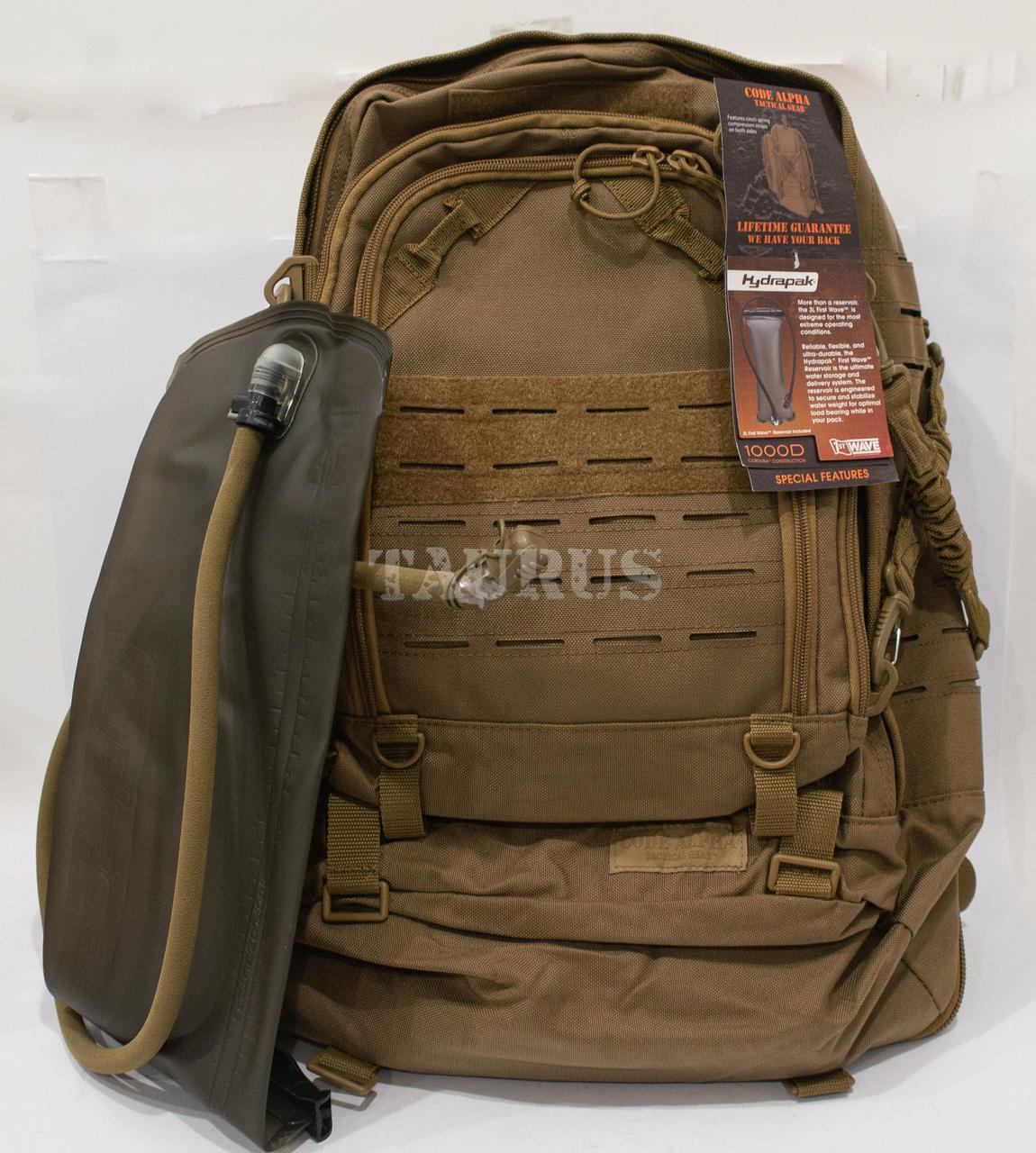 Тактичний штурмовий 3х-денний рюкзак Mercury Tactical Gear Pathfinder Assault Pack Coyote - фото 1 - id-p1584398278