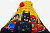 Крісло мішок чорний груша Lego Batman (120х75) Бетмен лего, фото 6