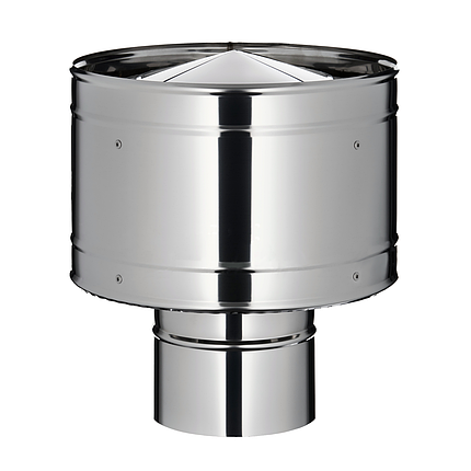 Волпер димохідний ø130 мм 0,5 мм Aisi 304 Stalar (51217), фото 1