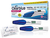 Clearblue цифровой тест на беременность с индикатором недель ( 2 теста) Digital Pregnancy Test