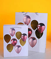 Пакет гігант вертикальний "Подушні кулі-4" 30х42 см