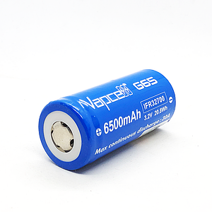 Аккумулятор LiFePo4 32700 Vapcell 6500mAh (30A) (3.2v)