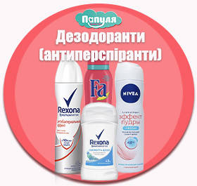 Дезодоранти (антиперспіранти)