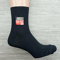 Медичні шкарпетки бавовняні GRAND, УКРАЇНА, 27-29 чорні