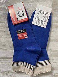 Медичні шкарпетки жіночі демісезонні 18В11 GRAND, Україна, 25-27 електрик