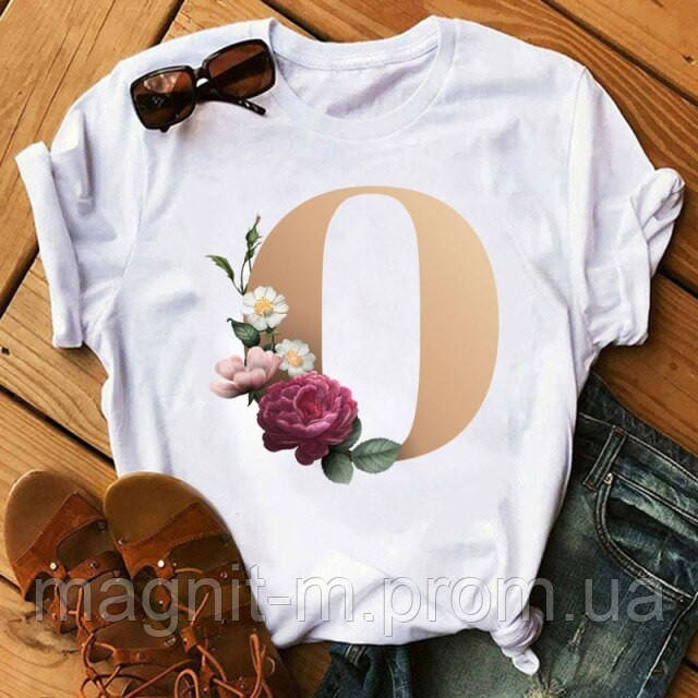 Футболка жіноча з принтом, фото 1