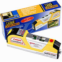 Лазерний Рівень Easy Fix Laser Level Pro 3 з рулеткою 2,4 м