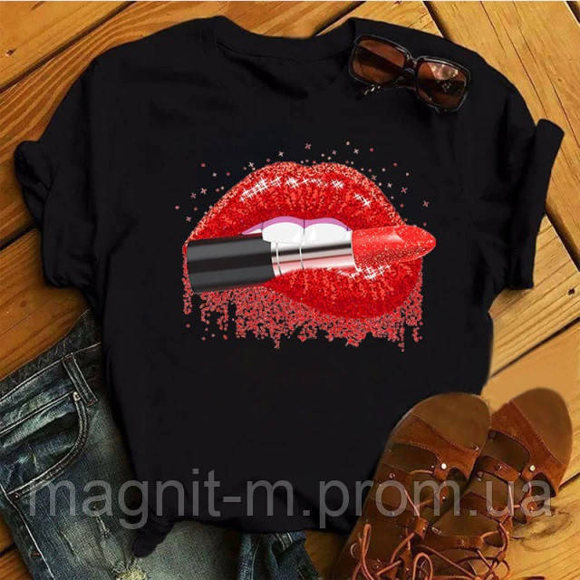 Футболка жіноча з принтом "Stay pawsitive", фото 1