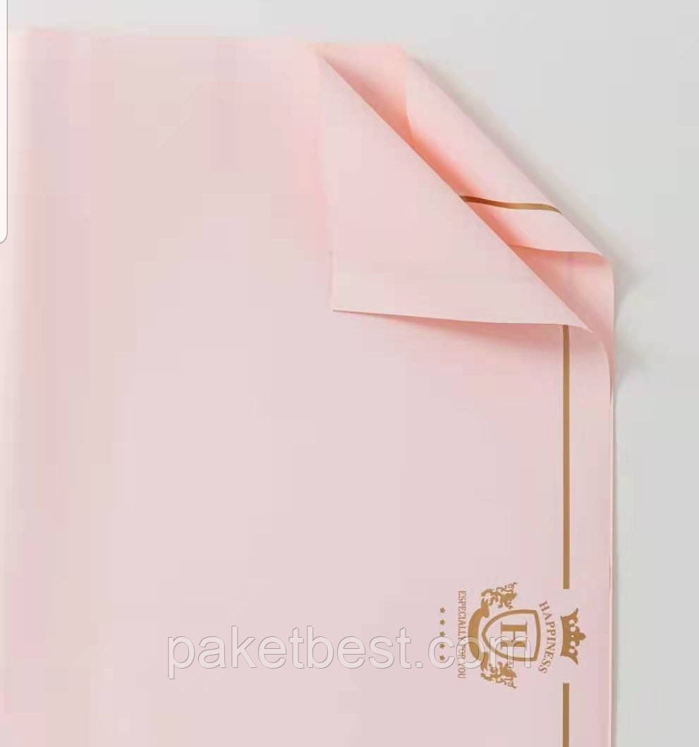 Калька для квітів ( 58х58 см) 20 штук Happiness