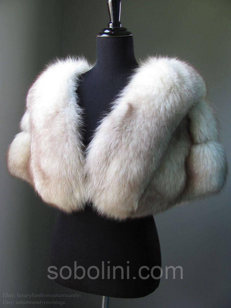 Накидка з натурального хутра, індпошиття, фото 1