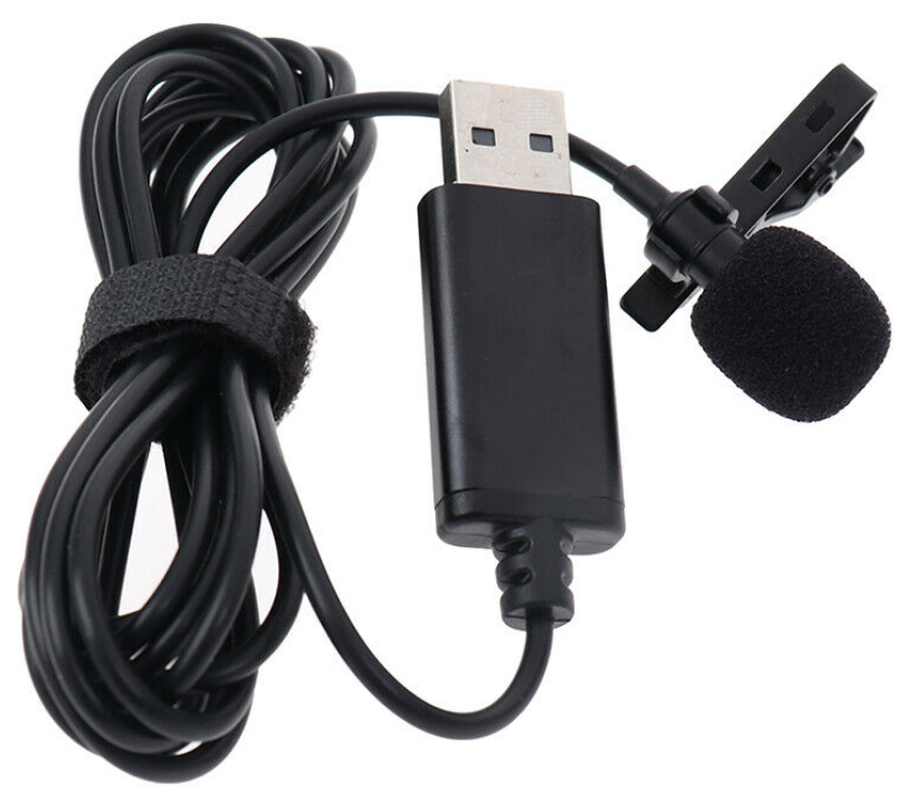 USB мікрофон - активний, чутливий, всеспрямований 360° Android Windows ...