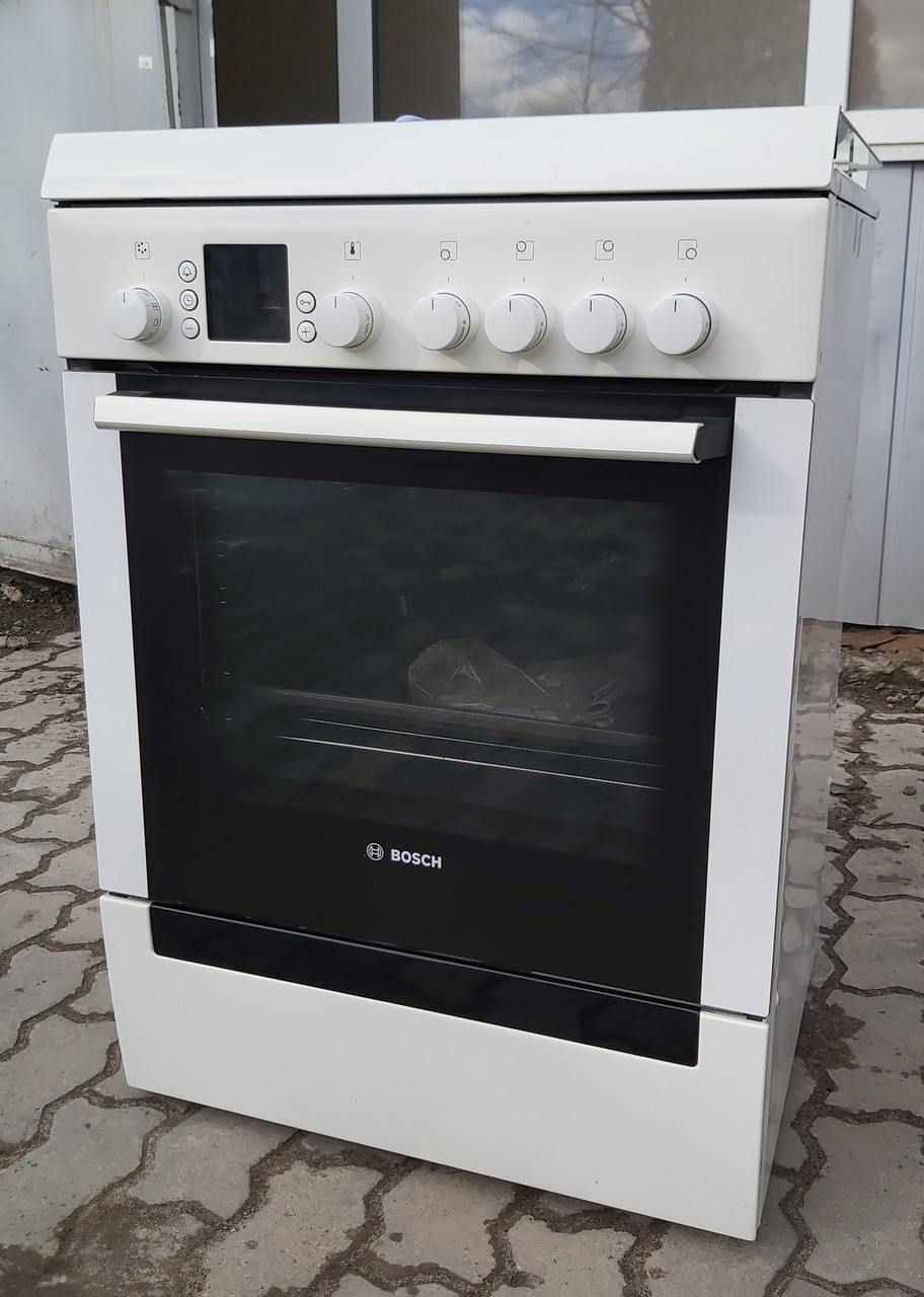 Газова кухонна плита 60 см Бош BOSCH HSV 745020 біла Німеччина б/у