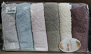 Махрові рушники Cestepe Lux Cotton Nuans Turkey 6 шт., фото 3