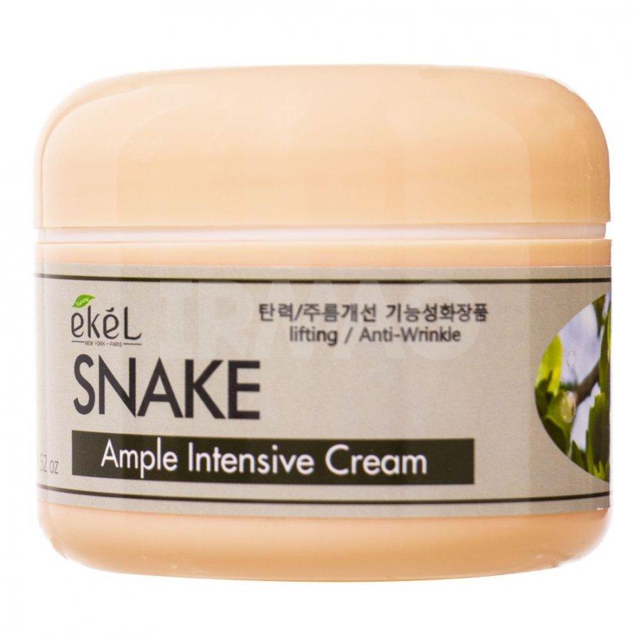 Інтенсивний антивіковий крем зі зміїною отрутою Ekel Snake Ample Cream Intensive 100 мл