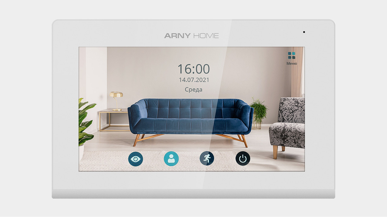 Відеодомофон ARNY AVD-742A WiFi White