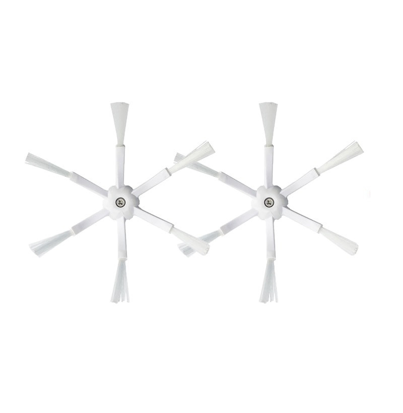 Бічні шестилопатевні щітки для робота-пилососа Xiaomi Mijia / RoboRock S50 / S55 / S5 Max / S6 / Mop 2 Pro / 2 шт.