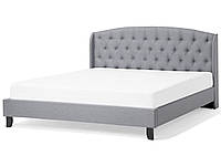 Ткань EU Super King Size Bed Grey BORDEAUX