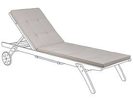 Подушка для шезлонга Сіро-коричневий CESANA